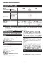 Preview for 11 page of Makita DF033DZ Instruction Manual