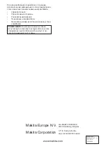 Preview for 60 page of Makita DF033DZ Instruction Manual