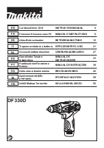 Предварительный просмотр 1 страницы Makita DF330D Instruction Manual