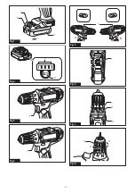 Предварительный просмотр 2 страницы Makita DF331DZ Instruction Manual