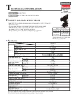 Preview for 1 page of Makita DF332D Technical Information