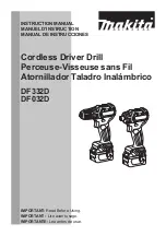 Preview for 1 page of Makita DF332DSYE Instruction Manual