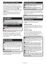 Preview for 8 page of Makita DF488D004 Instruction Manual