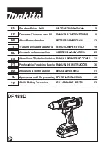 Предварительный просмотр 1 страницы Makita DF488DWAE Instruction Manual