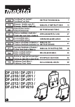 Makita DFJ211 Instruction Manual preview