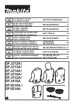 Makita DFJ212A Instruction Manual preview