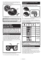 Предварительный просмотр 9 страницы Makita DFJ216 Instruction Manual