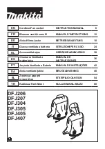 Makita DFJ304 Instruction Manual preview