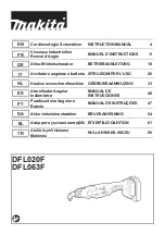 Makita DFL020F Instruction Manual предпросмотр