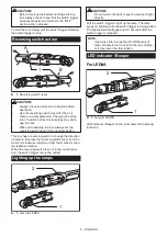 Предварительный просмотр 6 страницы Makita DFL301R Instruction Manual