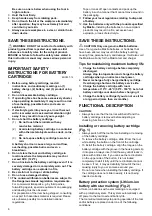 Preview for 6 page of Makita DFR540RTJ Instruction Manual