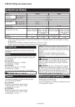 Preview for 4 page of Makita DFS251Y1J Instruction Manual