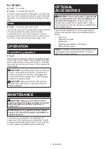 Preview for 8 page of Makita DFS251Y1J Instruction Manual