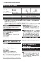 Preview for 37 page of Makita DFT085F Instruction Manual