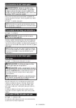 Preview for 40 page of Makita DFT085F Instruction Manual