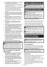 Предварительный просмотр 57 страницы Makita DFT086F Instruction Manual