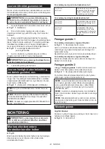 Preview for 23 page of Makita DFT087F Instruction Manual