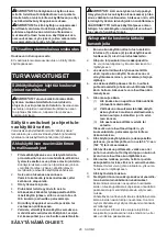 Предварительный просмотр 26 страницы Makita DFT087F Instruction Manual