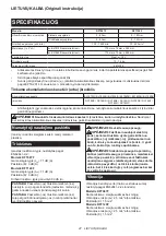 Preview for 47 page of Makita DFT087F Instruction Manual