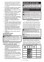 Предварительный просмотр 49 страницы Makita DFT087F Instruction Manual