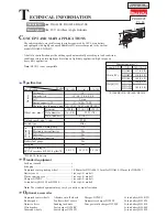 Preview for 1 page of Makita DGA404 Technical Information