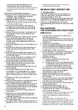 Предварительный просмотр 52 страницы Makita DGA405 Instruction Manual