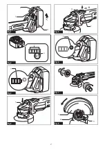 Предварительный просмотр 2 страницы Makita DGA406 Instruction Manual