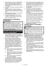 Предварительный просмотр 42 страницы Makita DGA408 Instruction Manual