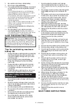 Preview for 13 page of Makita DGA417 Instruction Manual