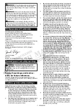 Preview for 7 page of Makita DGA456Z Instruction Manual