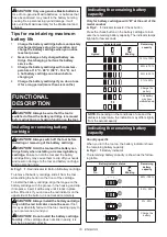 Preview for 10 page of Makita DGA458RTJ Instruction Manual