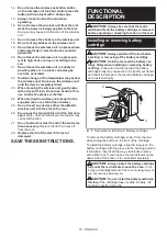 Preview for 10 page of Makita DGA461 Instruction Manual