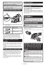 Preview for 13 page of Makita DGA461 Instruction Manual