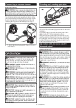 Preview for 16 page of Makita DGA461 Instruction Manual