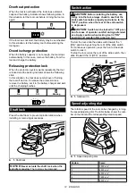 Предварительный просмотр 12 страницы Makita DGA462 Instruction Manual