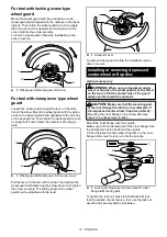 Предварительный просмотр 14 страницы Makita DGA462 Instruction Manual