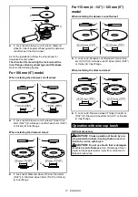 Предварительный просмотр 17 страницы Makita DGA462 Instruction Manual