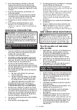 Preview for 133 page of Makita DGA468 Instruction Manual