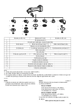 Предварительный просмотр 69 страницы Makita DGA504RTJ Instruction Manual