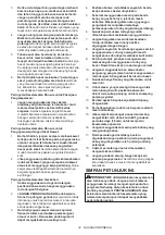 Предварительный просмотр 32 страницы Makita DGA506RTE Instruction Manual