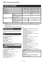 Preview for 82 page of Makita DGA506RTJ Instruction Manual