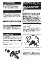 Preview for 24 page of Makita DGA508Z Instruction Manual