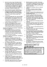 Предварительный просмотр 49 страницы Makita DGA512ZU Instruction Manual