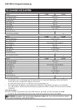 Preview for 42 page of Makita DGA517 Instruction Manual