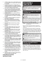 Предварительный просмотр 115 страницы Makita DGA517RTJ Instruction Manual