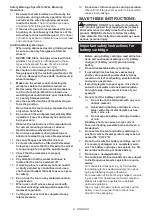 Предварительный просмотр 8 страницы Makita DGA518 Instruction Manual