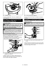 Preview for 14 page of Makita DGA518ZU Instruction Manual