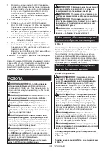 Предварительный просмотр 101 страницы Makita DGA521 Instruction Manual