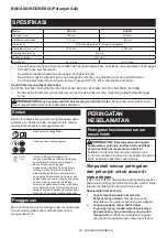 Предварительный просмотр 25 страницы Makita DGA701Z Instruction Manual