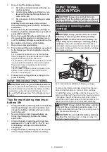 Предварительный просмотр 6 страницы Makita DGA900 Instruction Manual